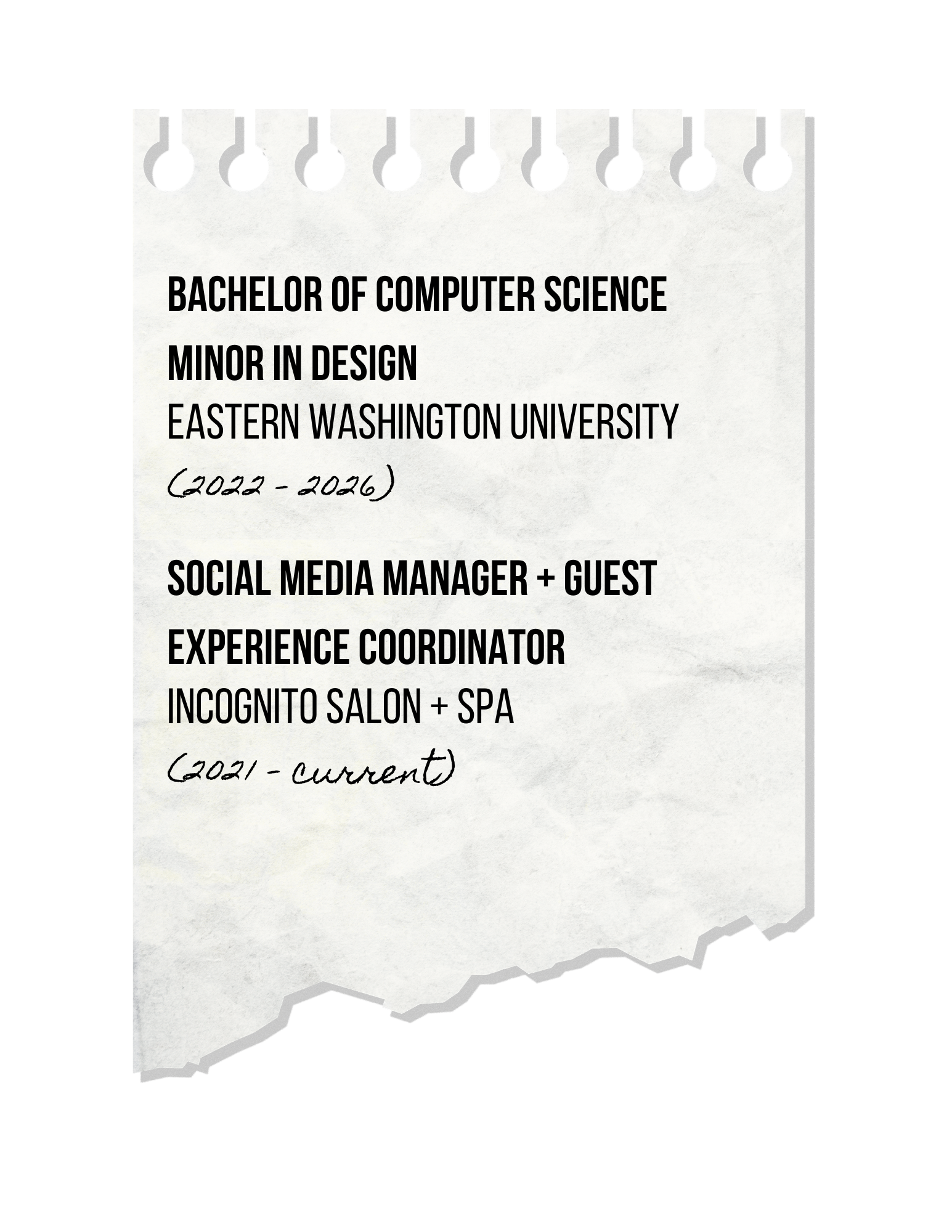 Resume