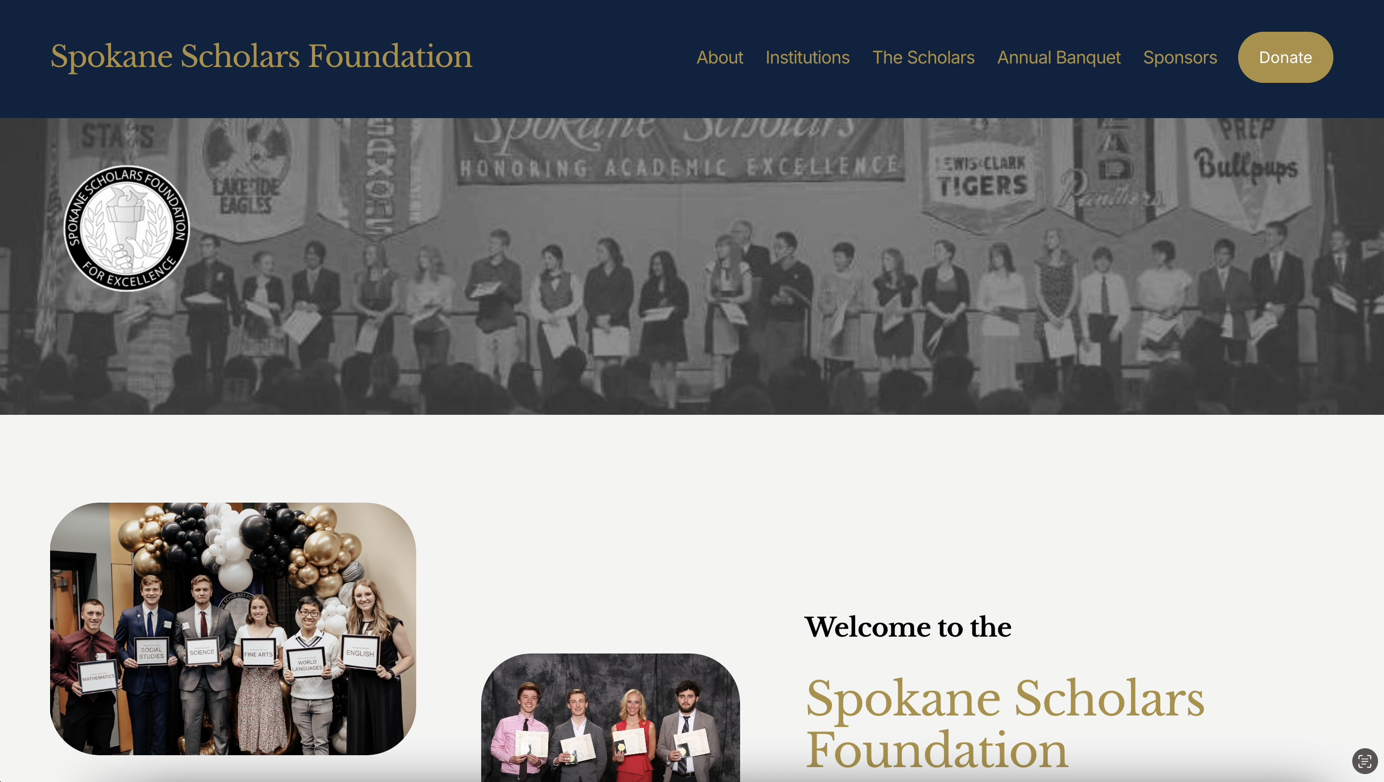 Spokane Scholars Foundation website