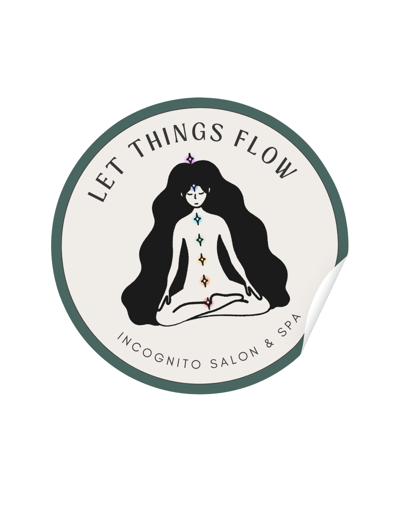 Incognito Salon & Spa sticker